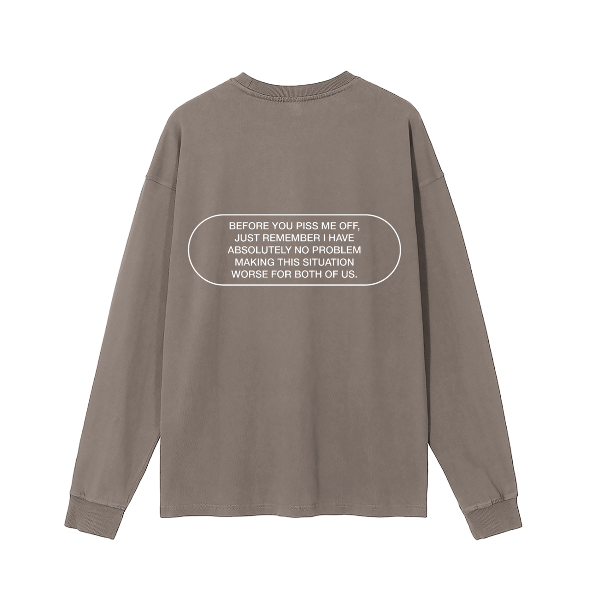 Vintage Washed "nbk" Long Sleeve