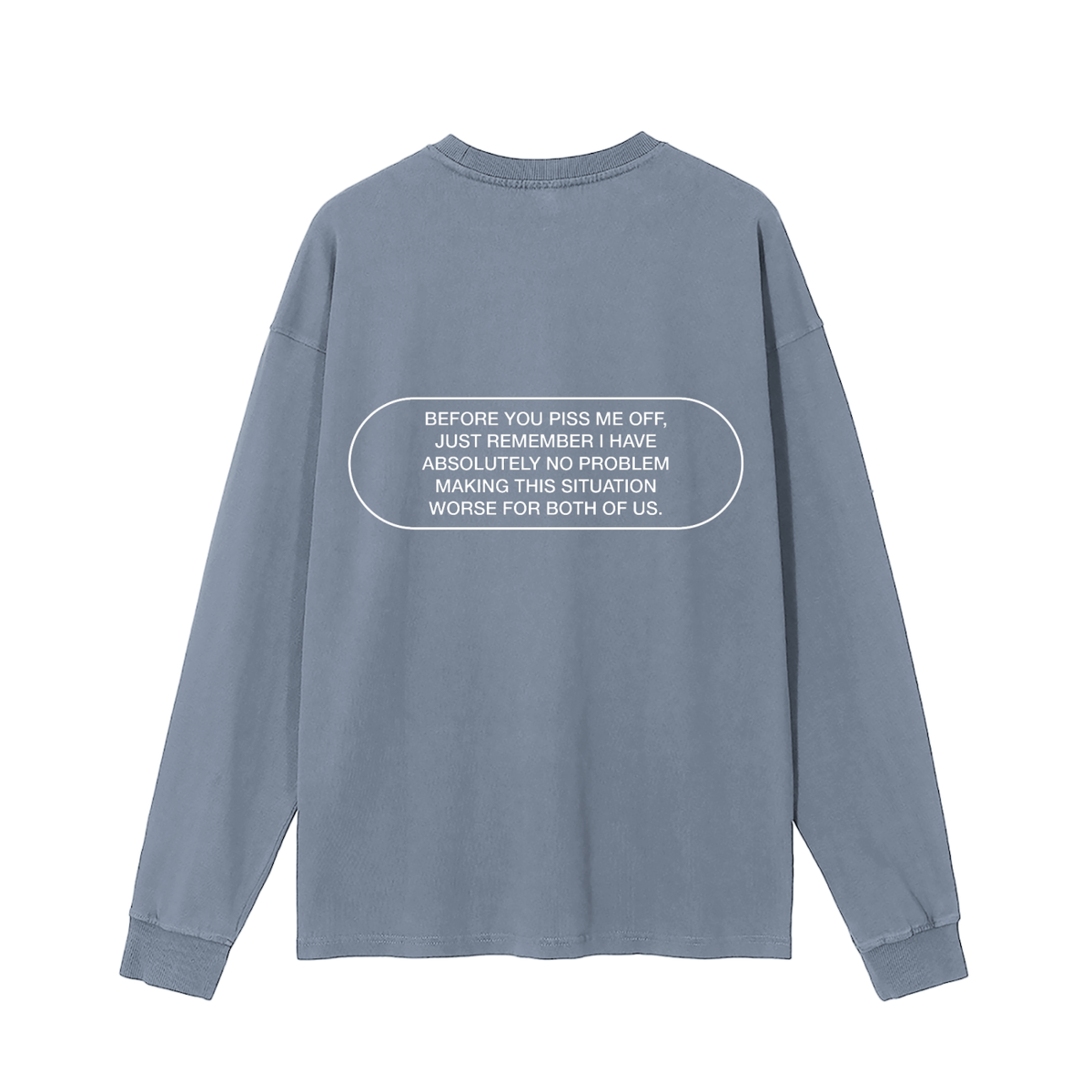 Vintage Washed "nbk" Long Sleeve