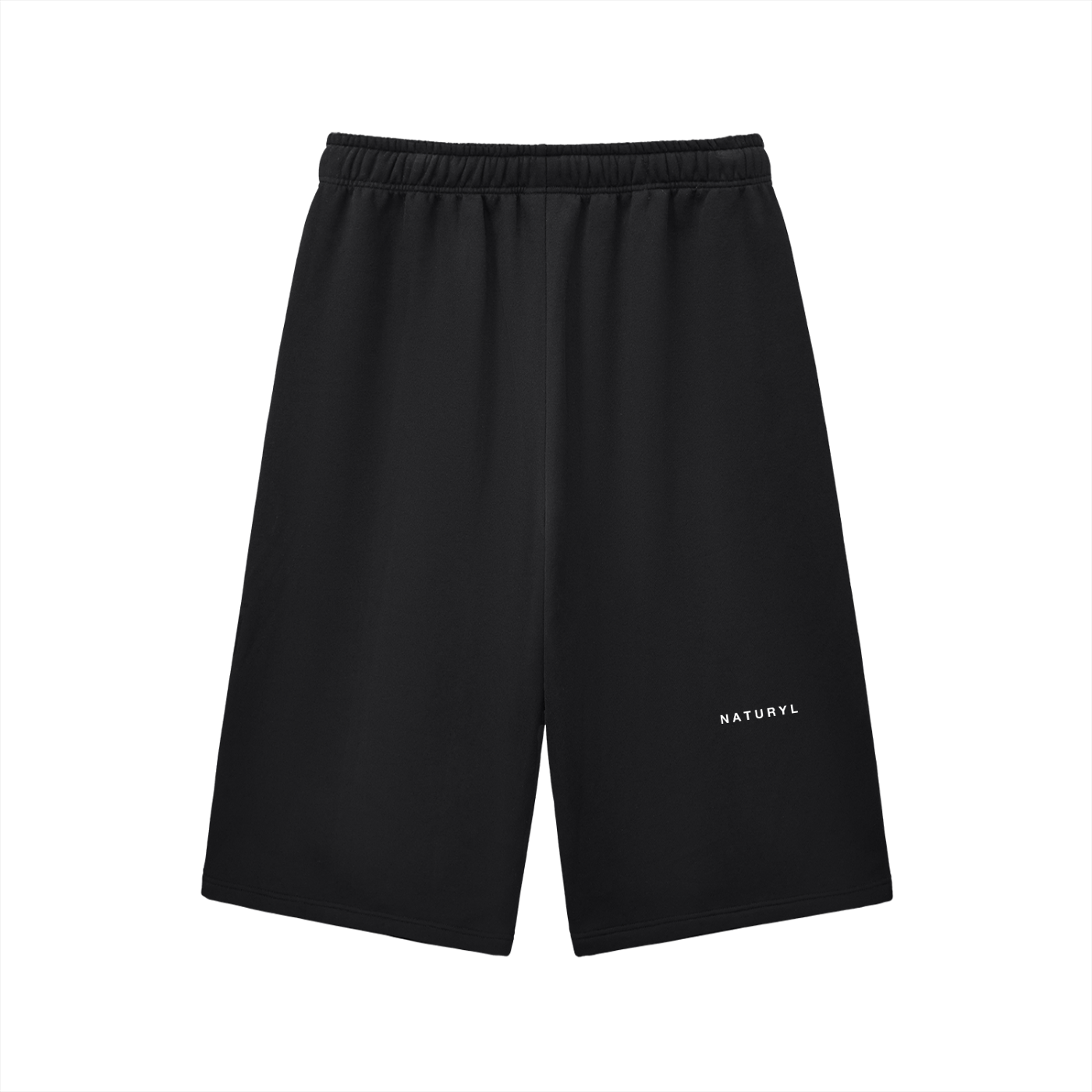 Relaxed Drawstring Three-quarter Sweatpants