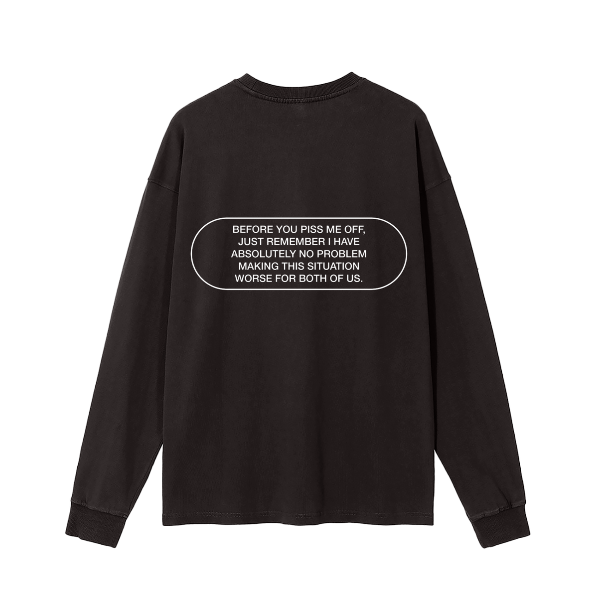 Vintage Washed "nbk" Long Sleeve