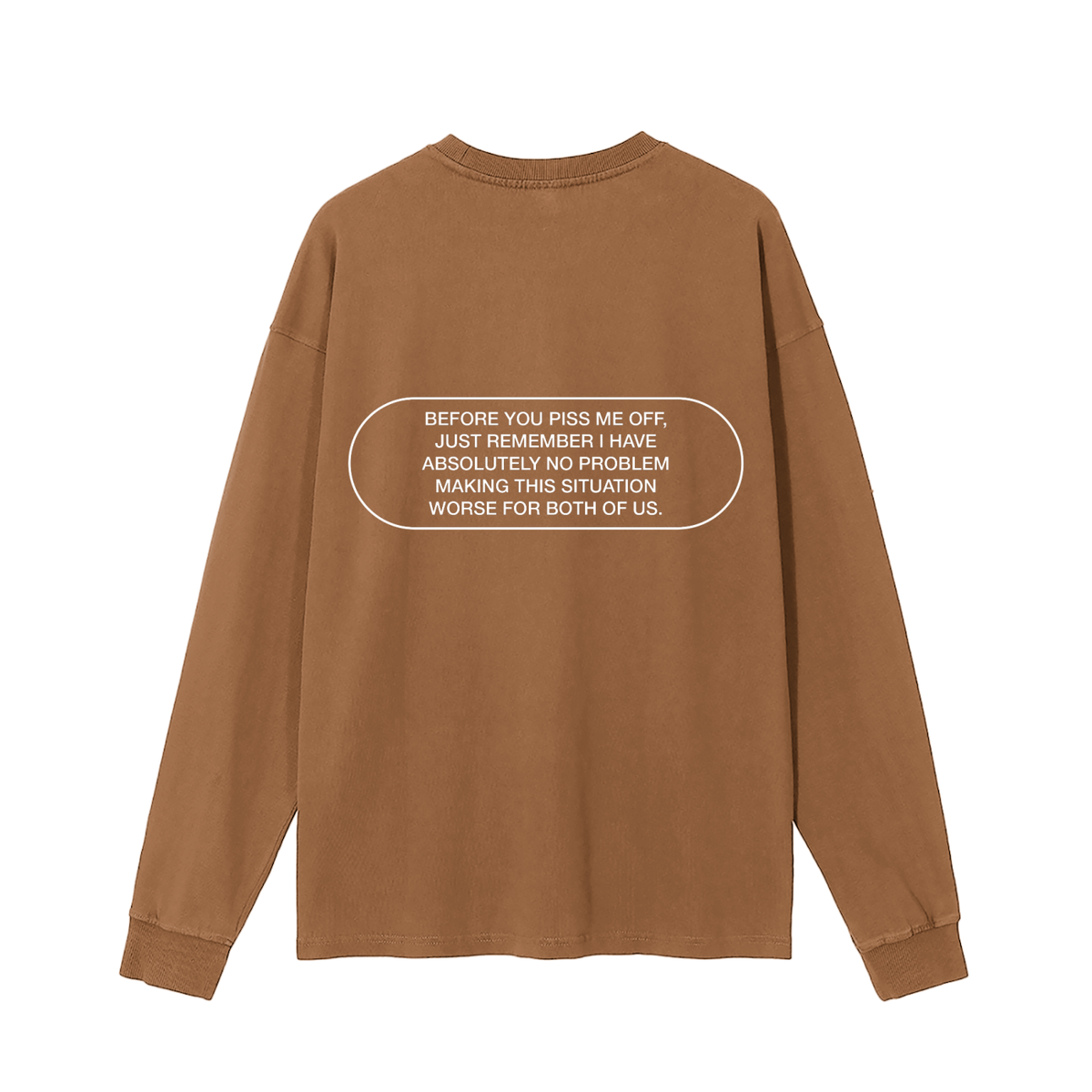 Vintage Washed "nbk" Long Sleeve