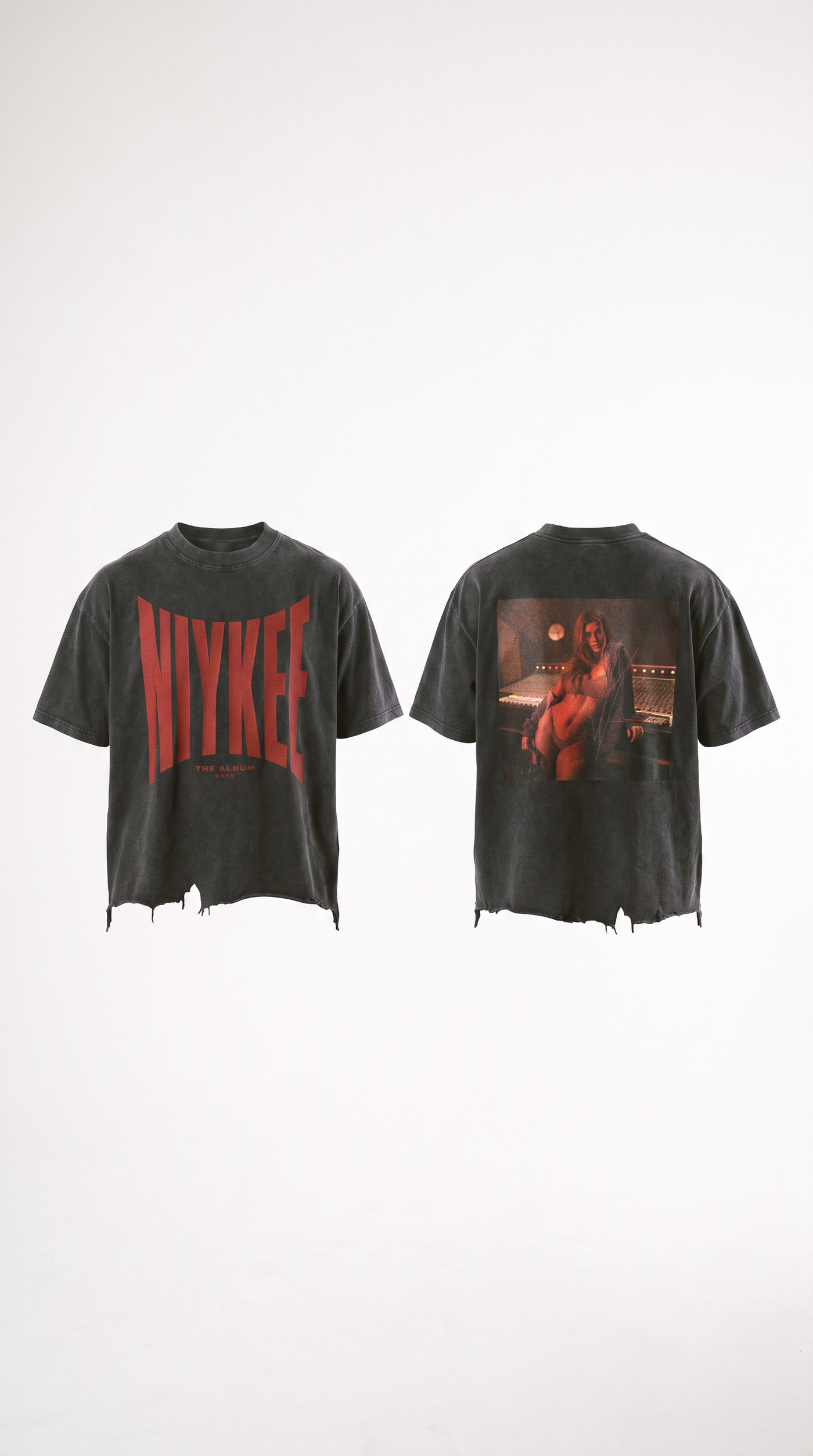Official Niykee Album Distressed T-Shirt