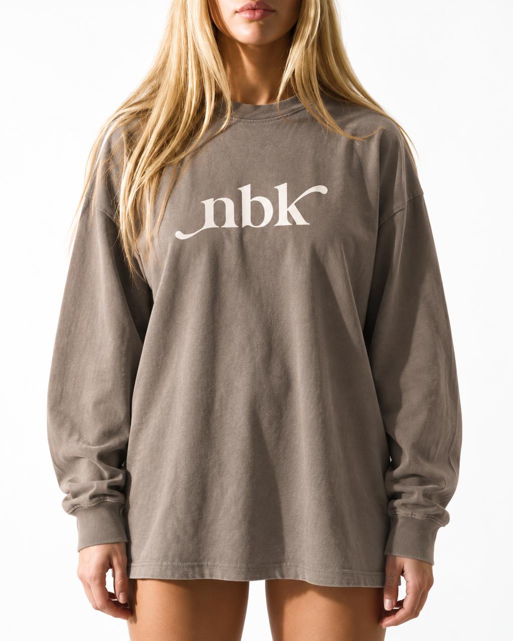 Vintage Washed "nbk" Long Sleeve