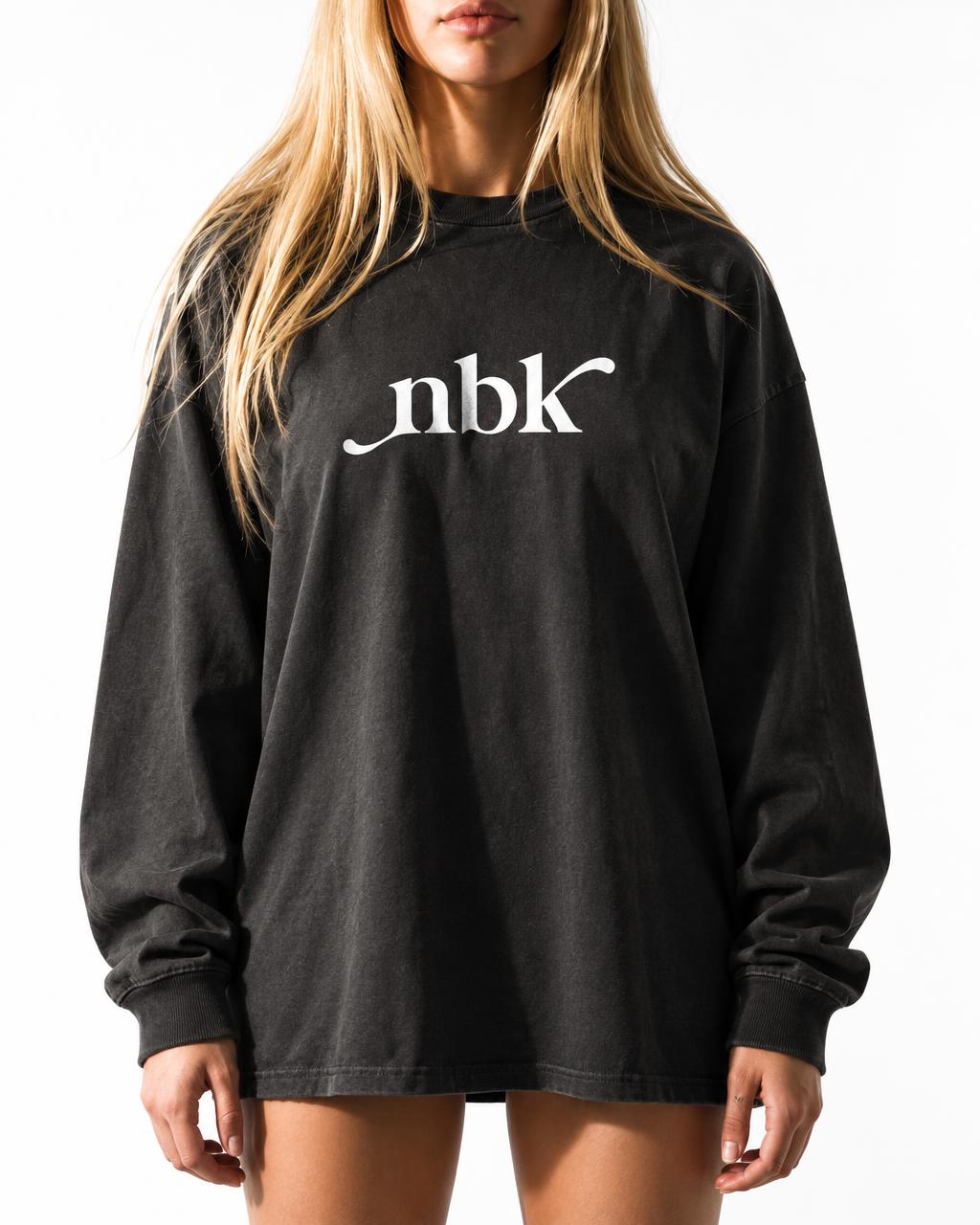 Vintage Washed "nbk" Long Sleeve