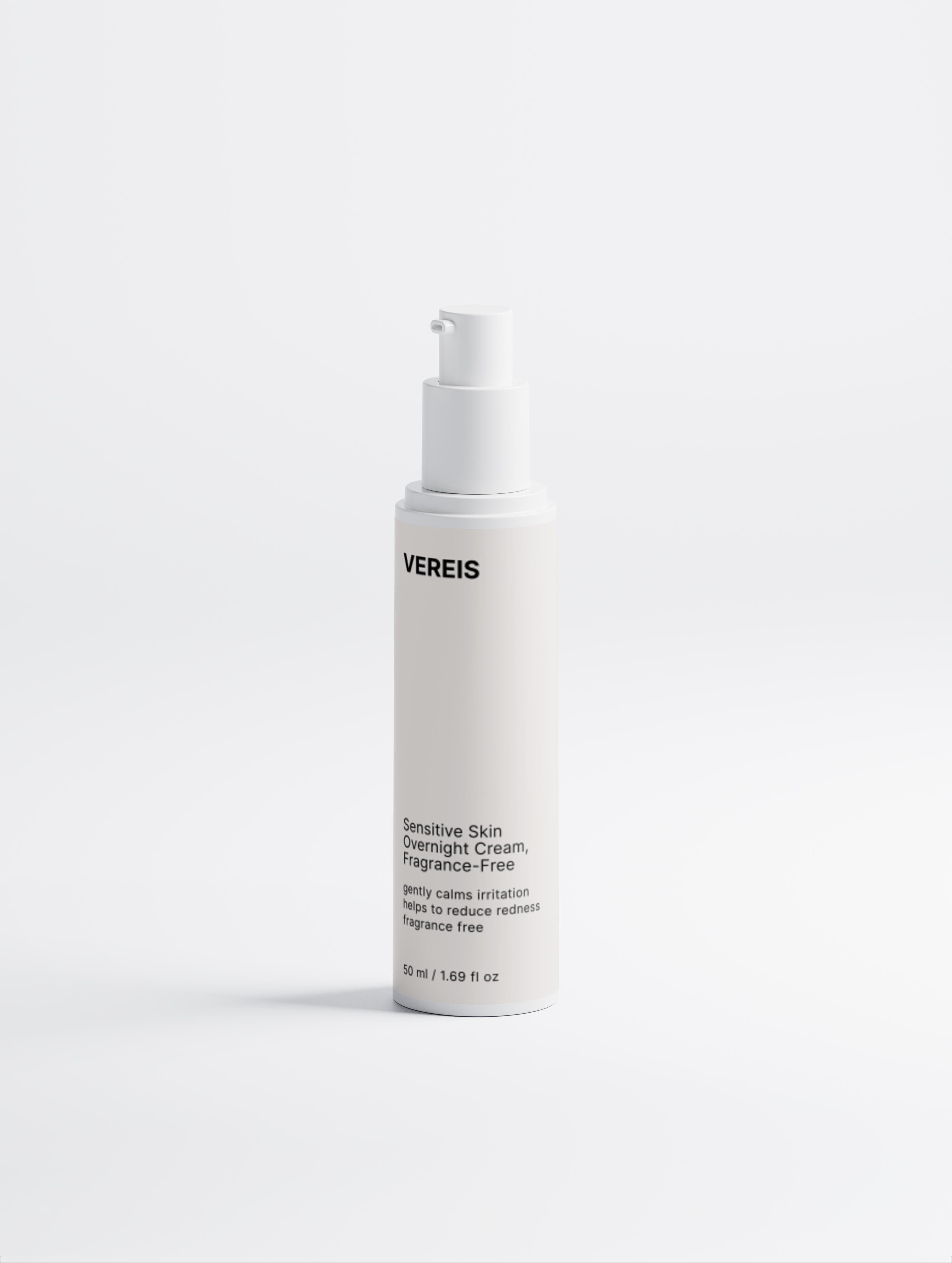 Sensitive Skin Overnight Cream, Fragrance-Free