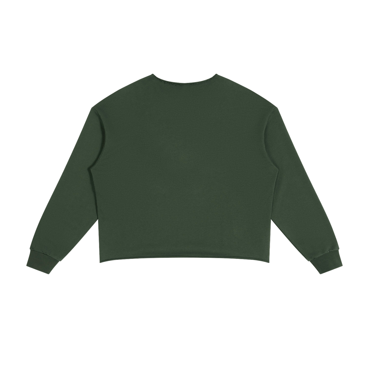 Raw Edge Boxy Sweatshirt