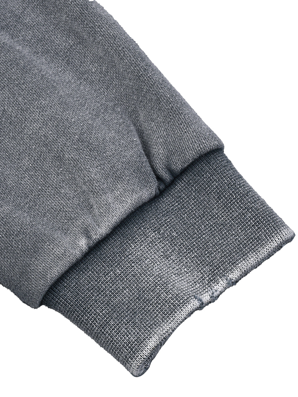 Raw Edge Cropped Sweatshirt