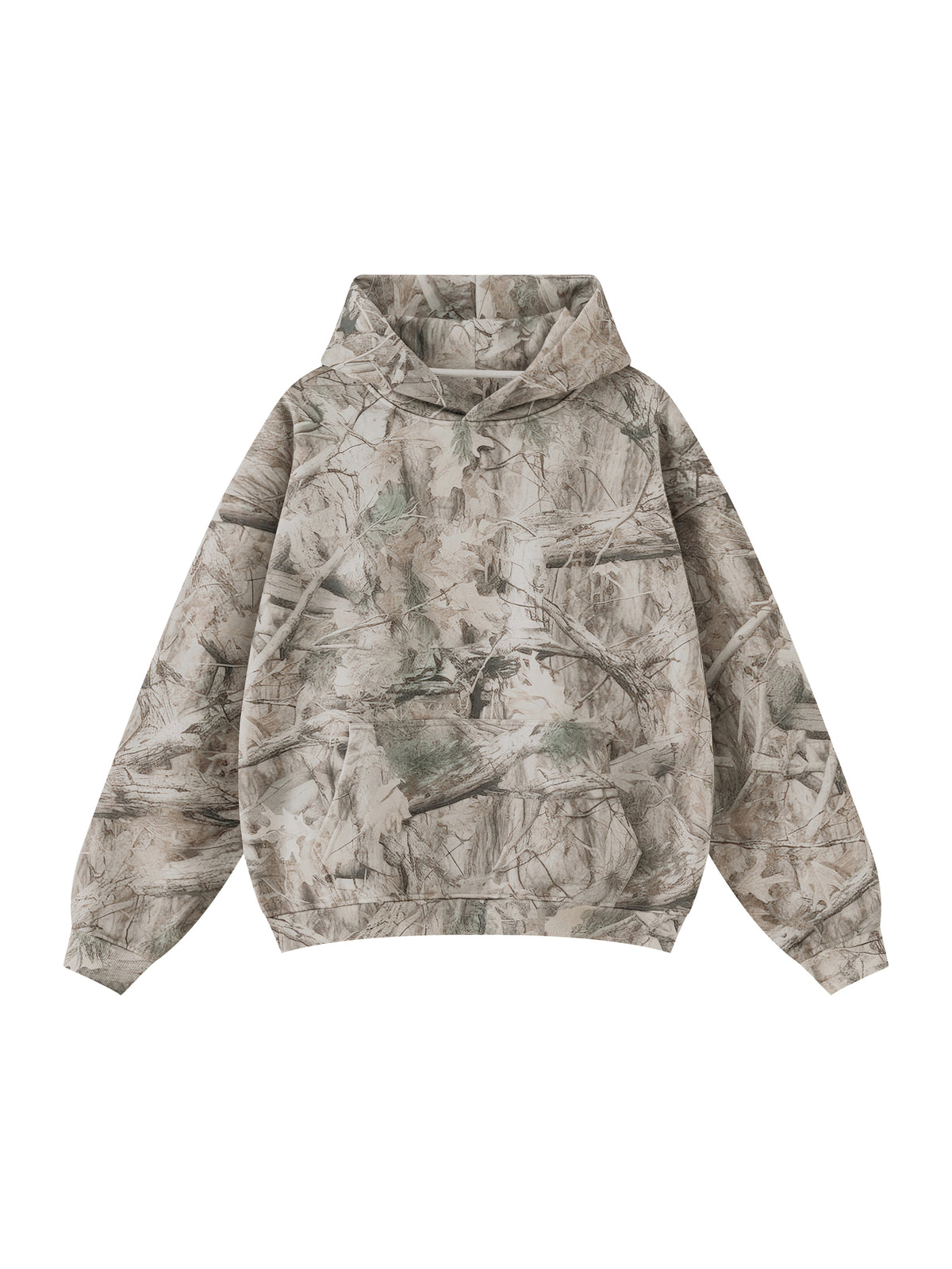 Unisex Oversized Camo Hoodie