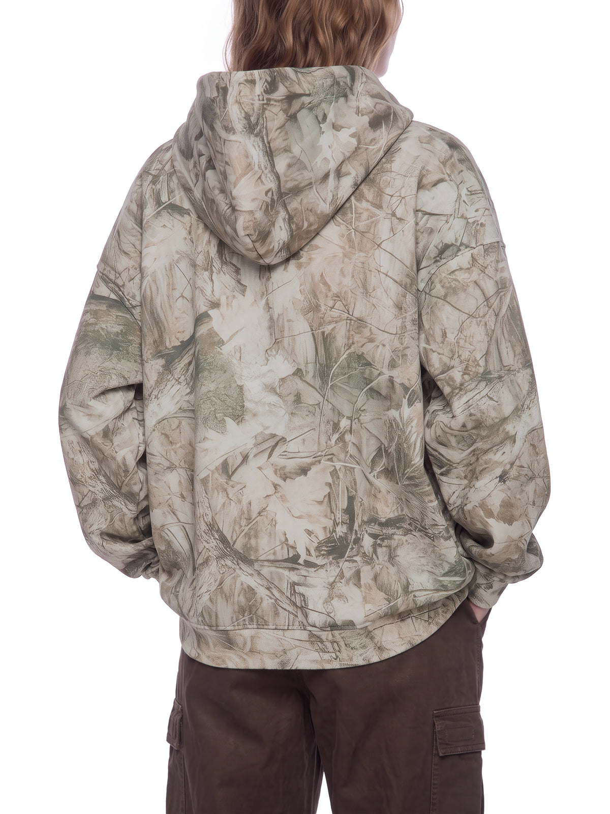 Unisex Oversized Camo Hoodie